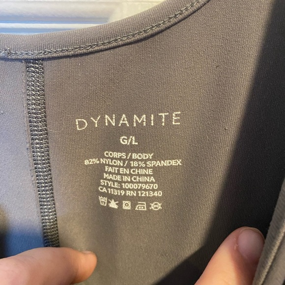 Dynamite Cami Active Jumpsuit Size Large - Picture 4 of 5